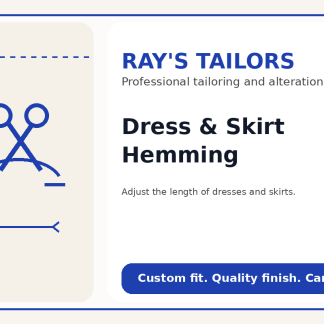 Dress & Skirt Hemming