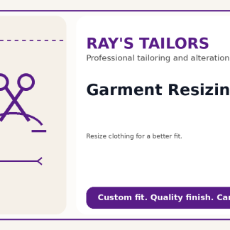 Garment Resizing