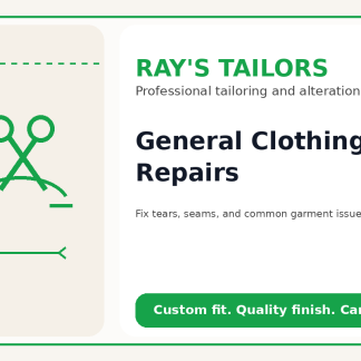General Clothing Repairs